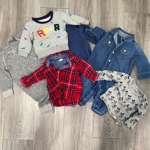 Assorted Baby gap clothes 6-12 months